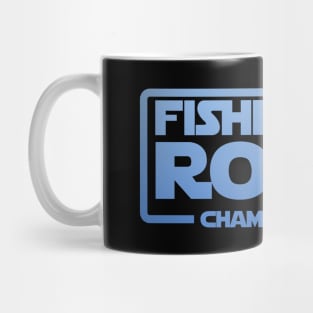 Fishing Rod Blue Mug